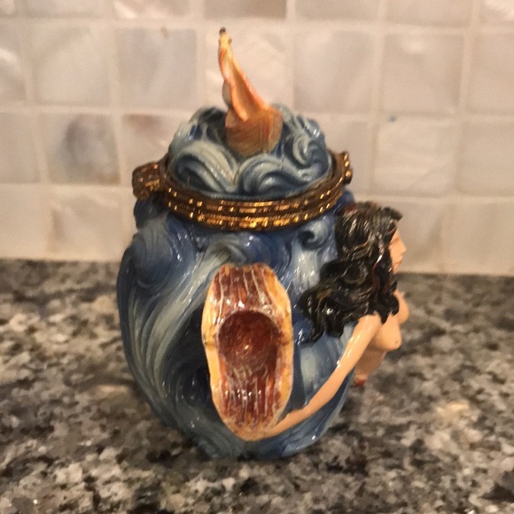 Nini mermaid teapot trinket box - Picture 3 of 10